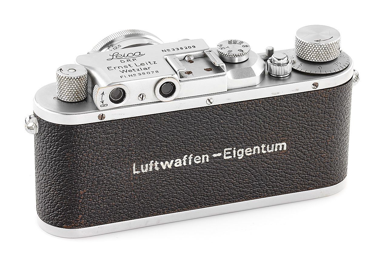 Leica III Mod F Chrome Luftwaffen Eigentum AI 20220621 1414 41515