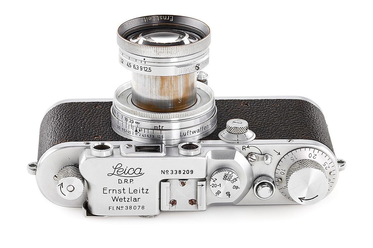 Leica Iii Mod F Chrome Luftwaffen Eigentum Ai