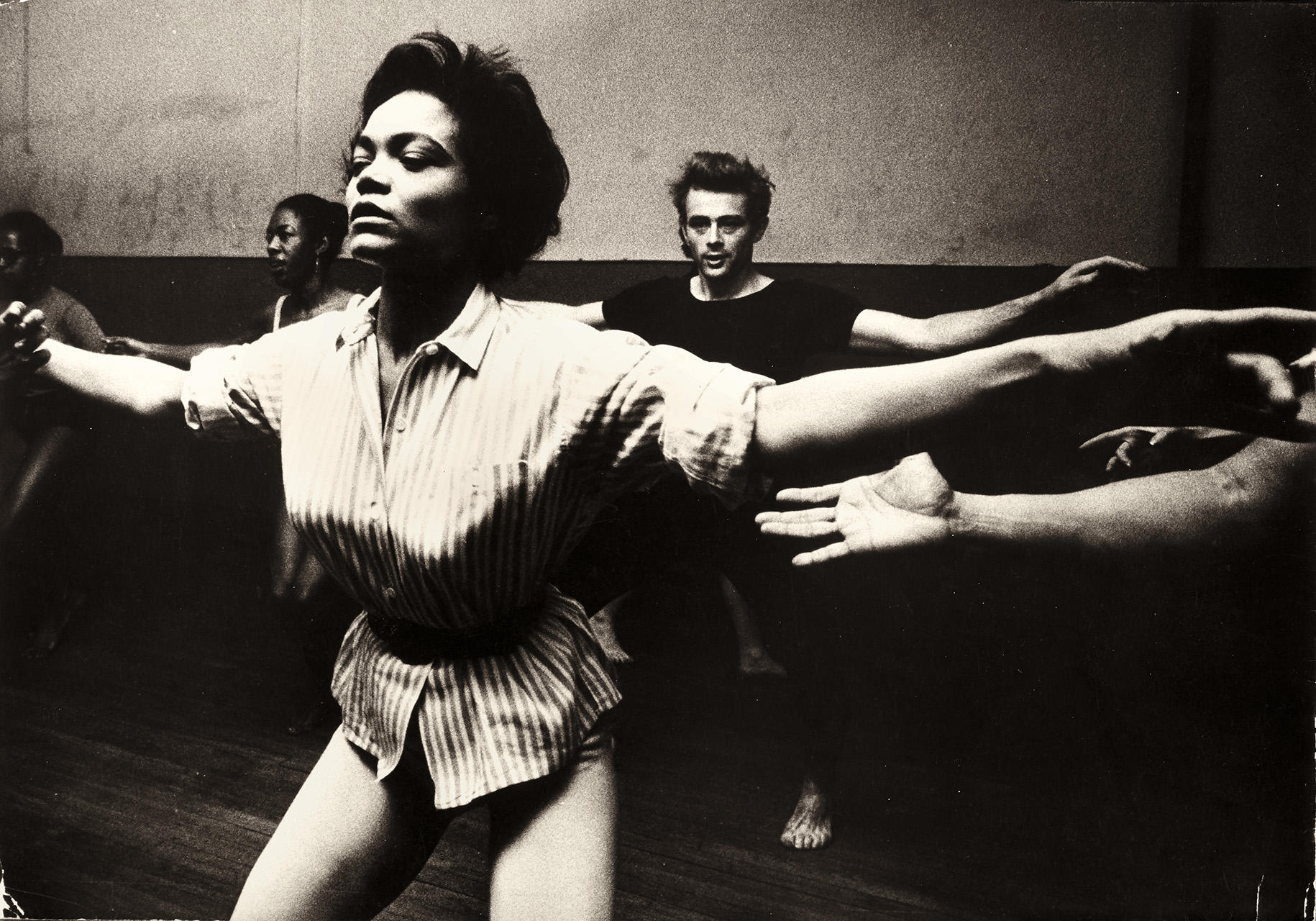 Dennis Stock (1928–2010) James Dean At A Dance Lesson With Eartha Kitt 